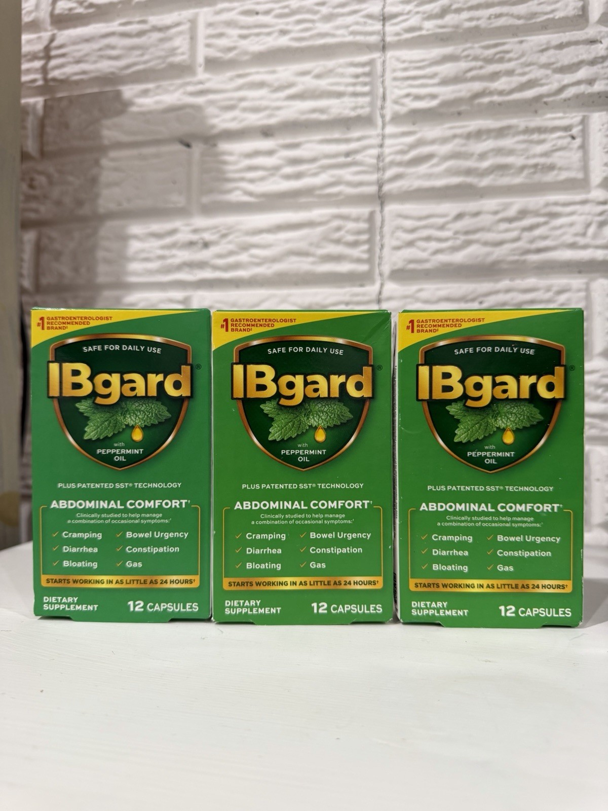 2X IBgard Irritable Bowel Syndrome 12ct Capsules X11/2027 | Abdominal Comfort