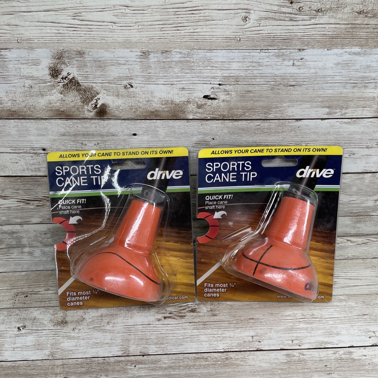 Drive Medical RTL10384SB Sports Style Cane Tip Basketball