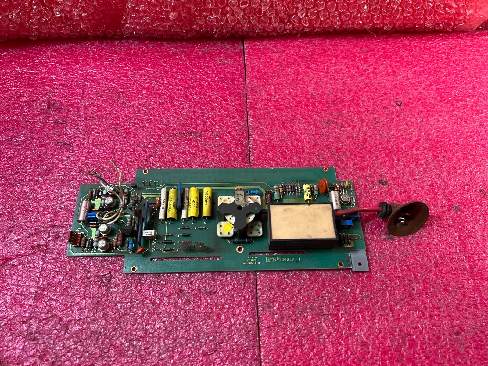HP 8756A Scalar Network Analyzer Board 01345-66504 REV A