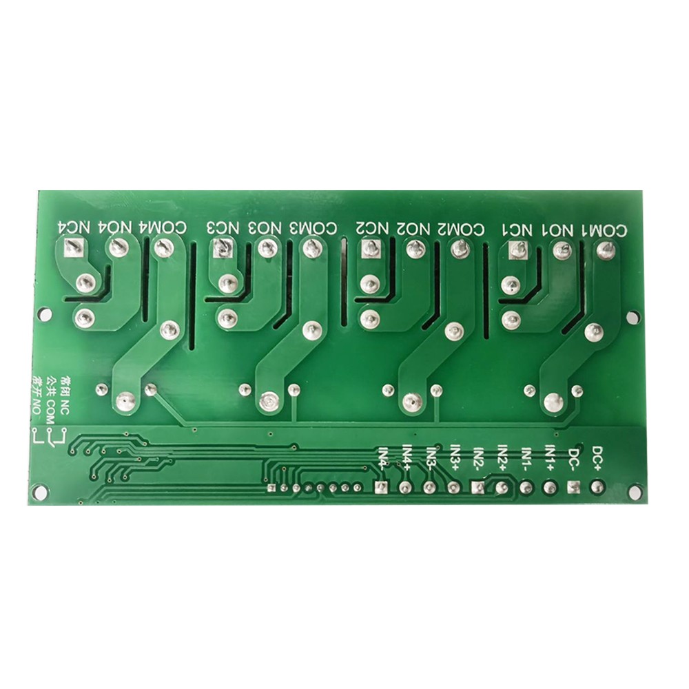 4-Channel DC 12V 30A Relay Module Control Board Optocoupler Isolation High/Low