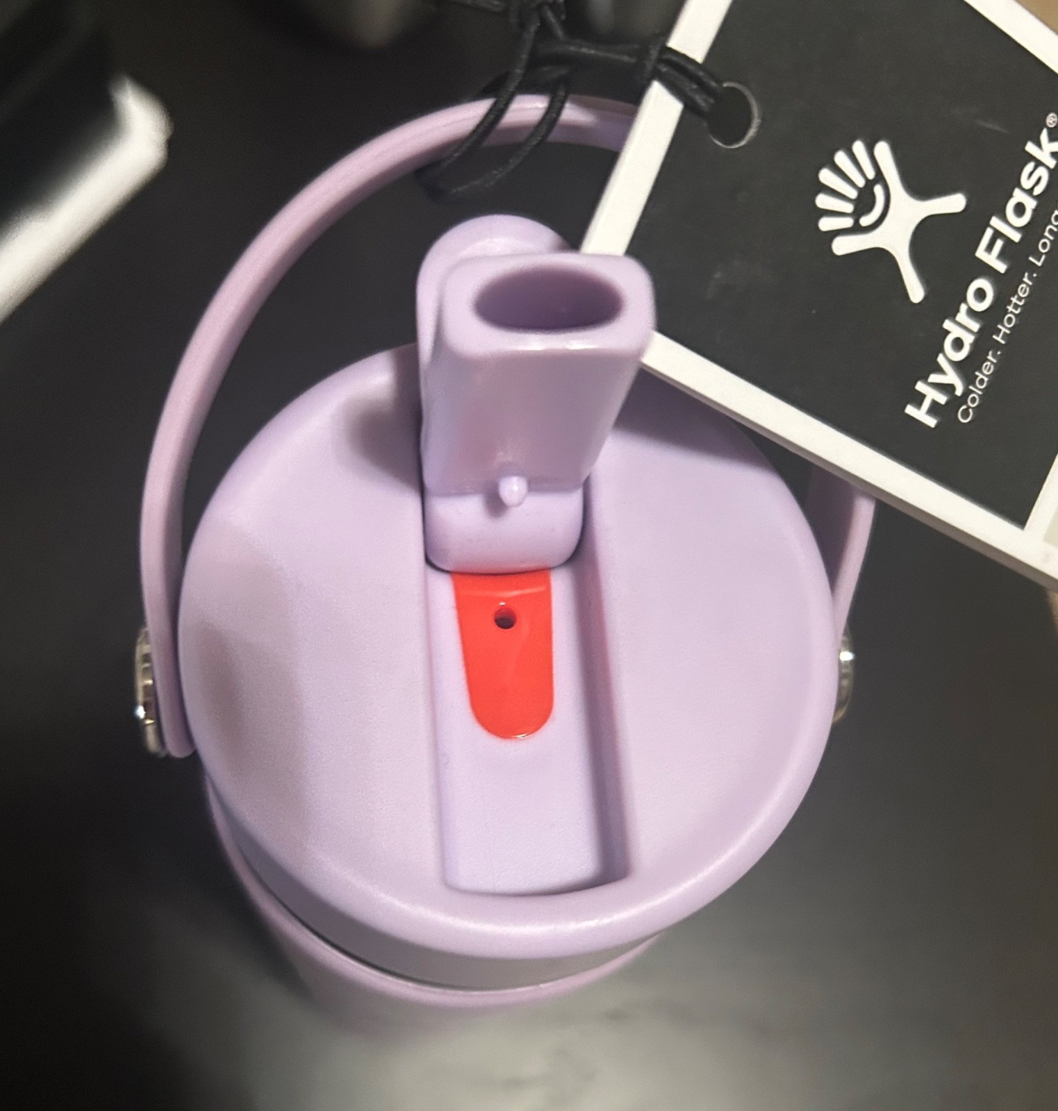 NEW WITH TAGS HYDROFLASK 24 OZ WIDE FLEX STRAW CAP & TUMBLER PIXIE
