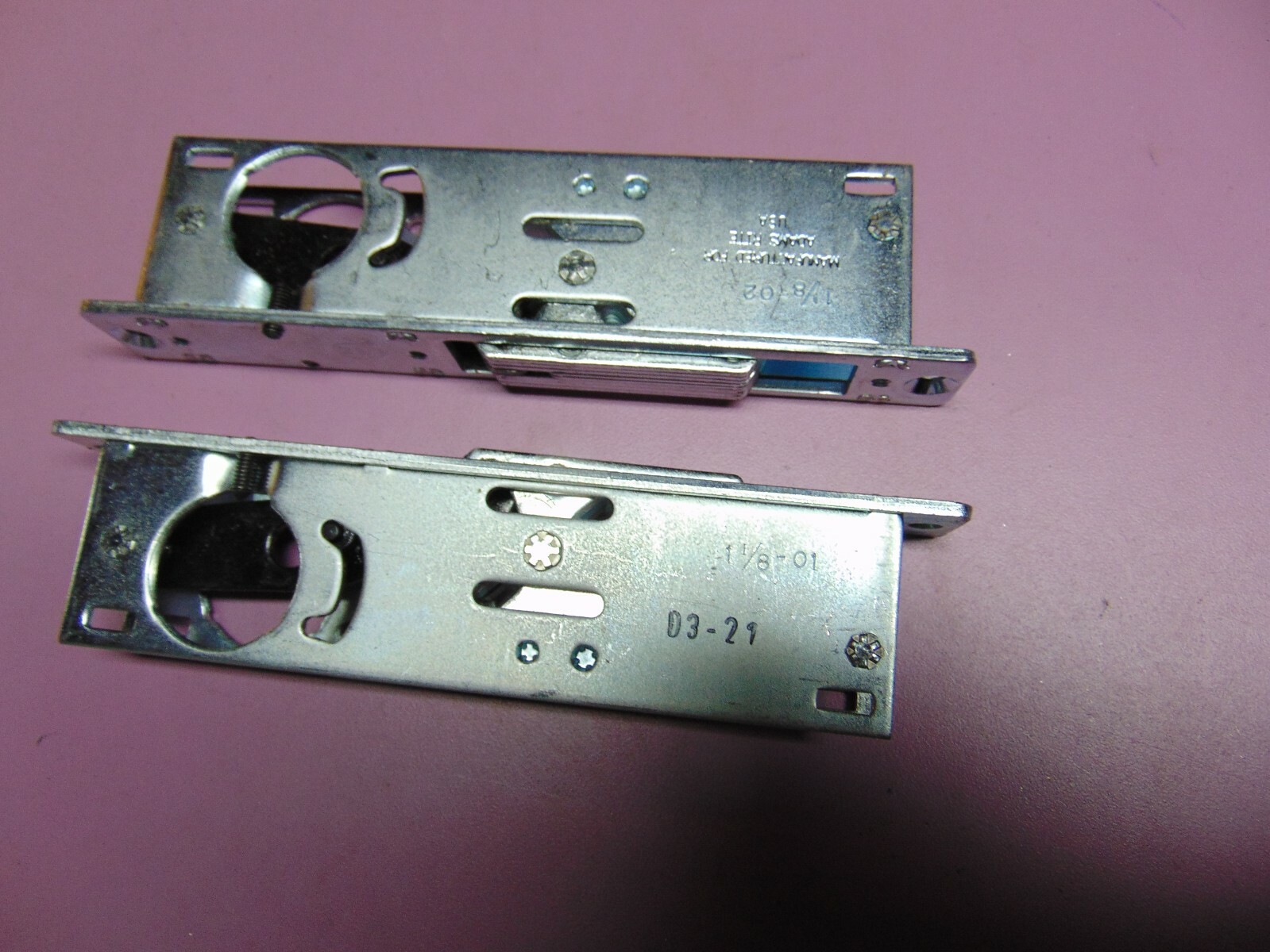 2 ADAMS RITE 1 1/8 STORE FRONT DOOR SHORTBOLT LOCKSMITH