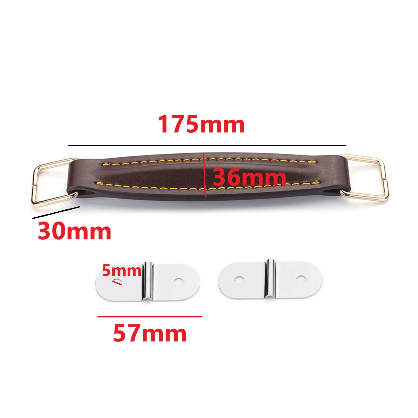 Vintage Guitar Amplifier Handle Strap w/ Fitting For Marshall Amp AS50D AS100D,
