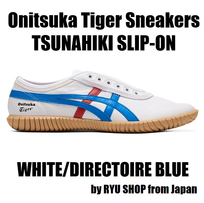 Onitsuka Tiger Sneaker TSUNAHIKI SLIP-ON 1183C529.100 WHITE / DIRECTOIRE BLUE