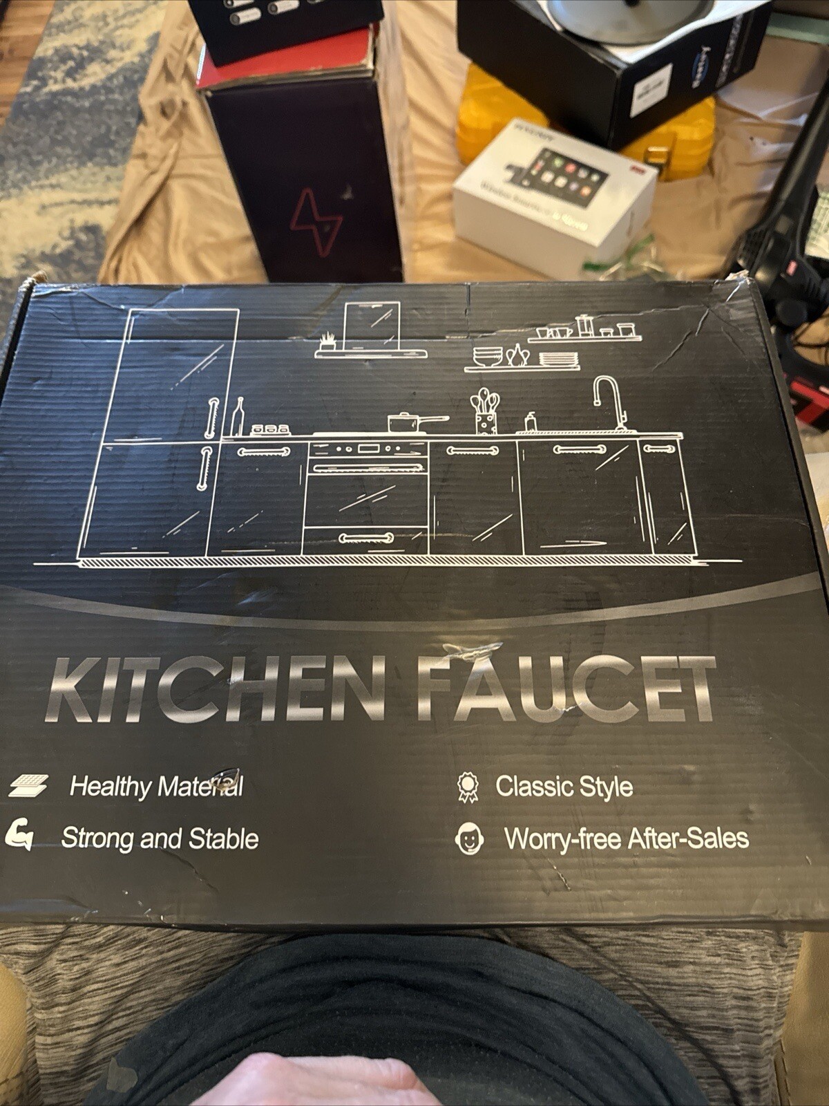 HOMKIT KITCHEN FAUCET NEW SEALED