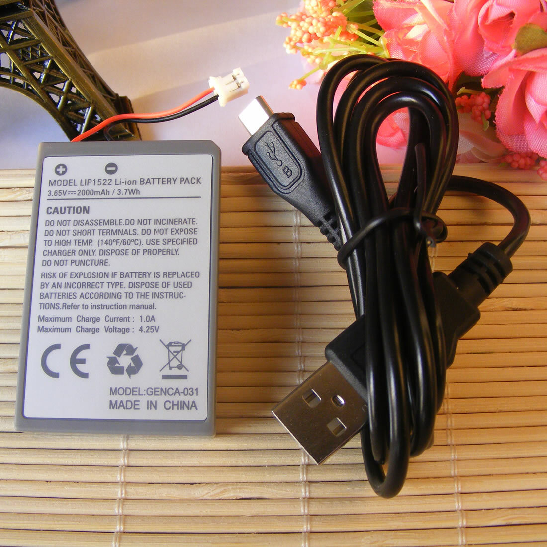 New 2000mah Replacement Li-ion Battery Pack For Sony PS4 Controller LIP1522