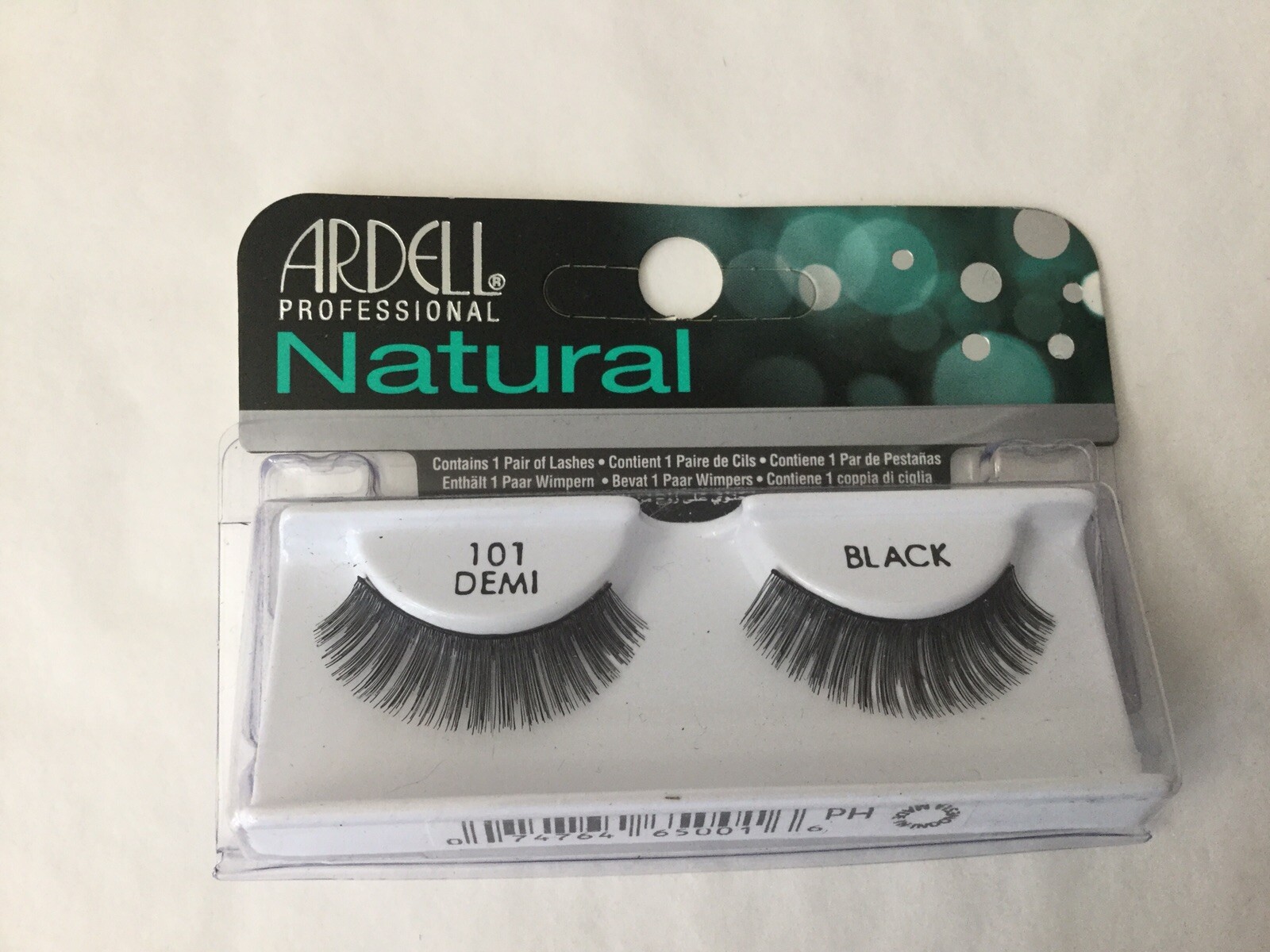 NEW Ardell Natural Lashes 101 Demi Black (R14-21)