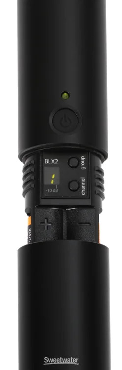 Shure BLX2/SM58 Wireless Handheld Microphone Transmitter - H11 Band