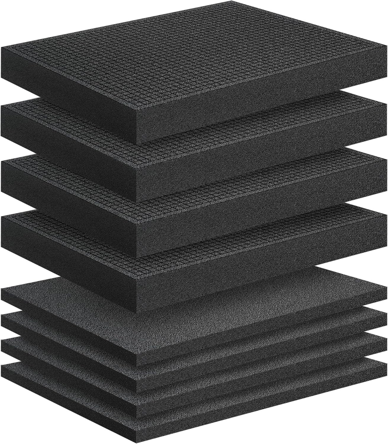 8 Pcs Pick Apart Foam Insert 4 PCS Foam Pads 4 PCS Pluck Foam Pre Cubed Foam Ins