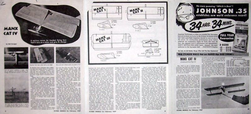 MANX CAT IV PLAN CONSTRUCTION ARTICLE for