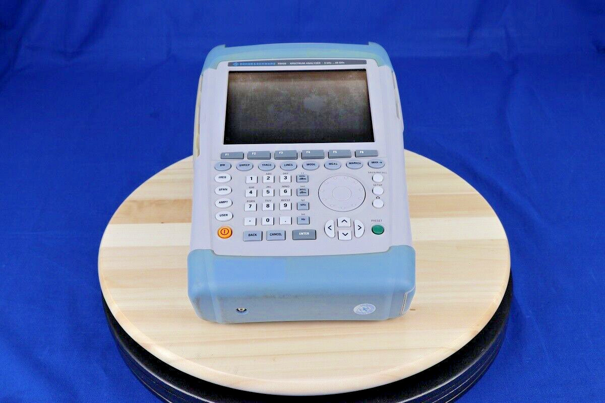 R&S FSH20 Spectrum Analyzer HH TG 9kHz to 20GHz (Model 20) Resolution bandwidth: