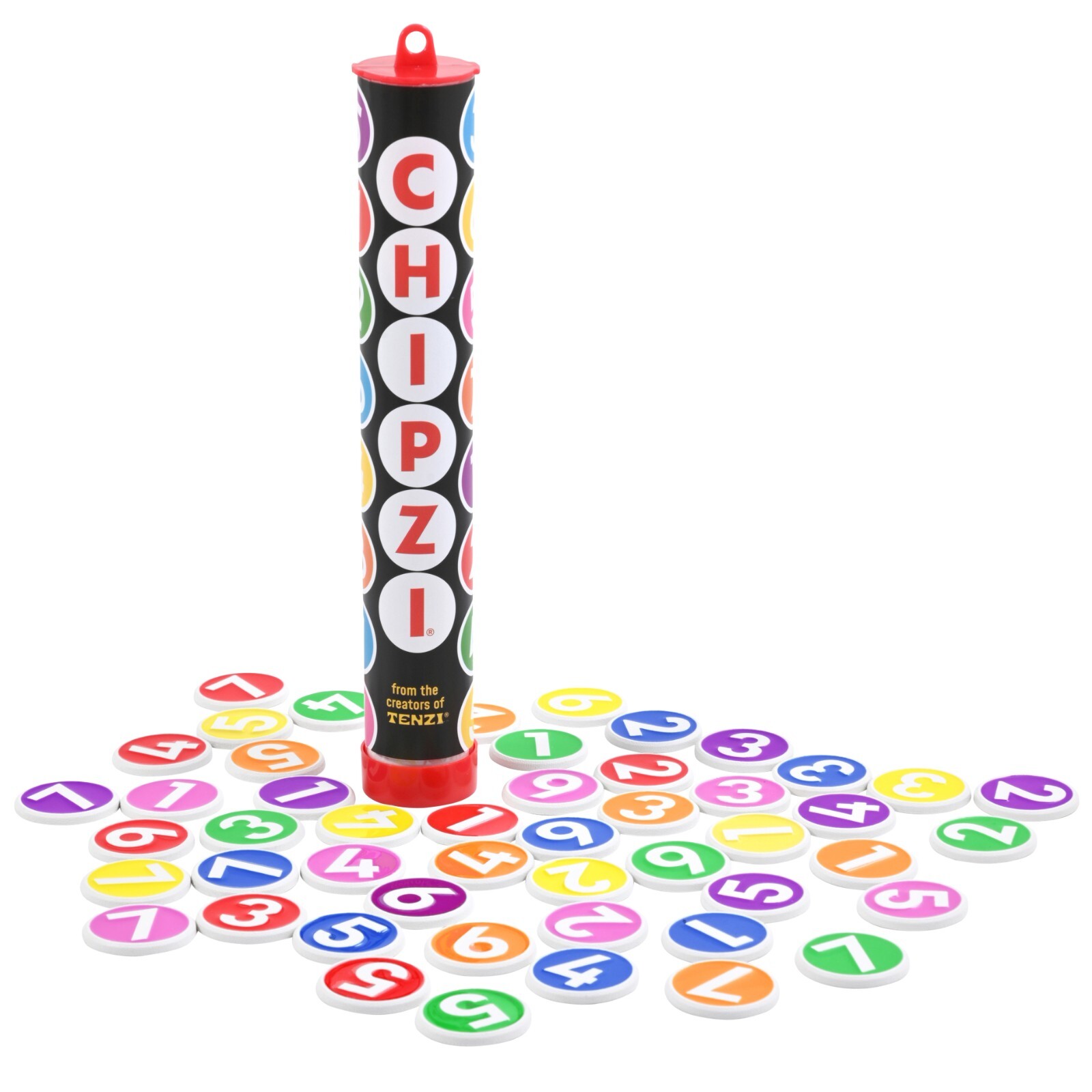 CHIPZI Family Tile Game Fast Matching Carma Games (Makers of TENZI) Color Chip