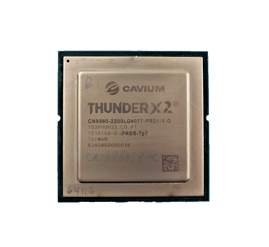Cavium Marvel ThunderX2 CN9980-2200LG40770PR21-Y-G 32-Core 2.10GHz ARM Processor
