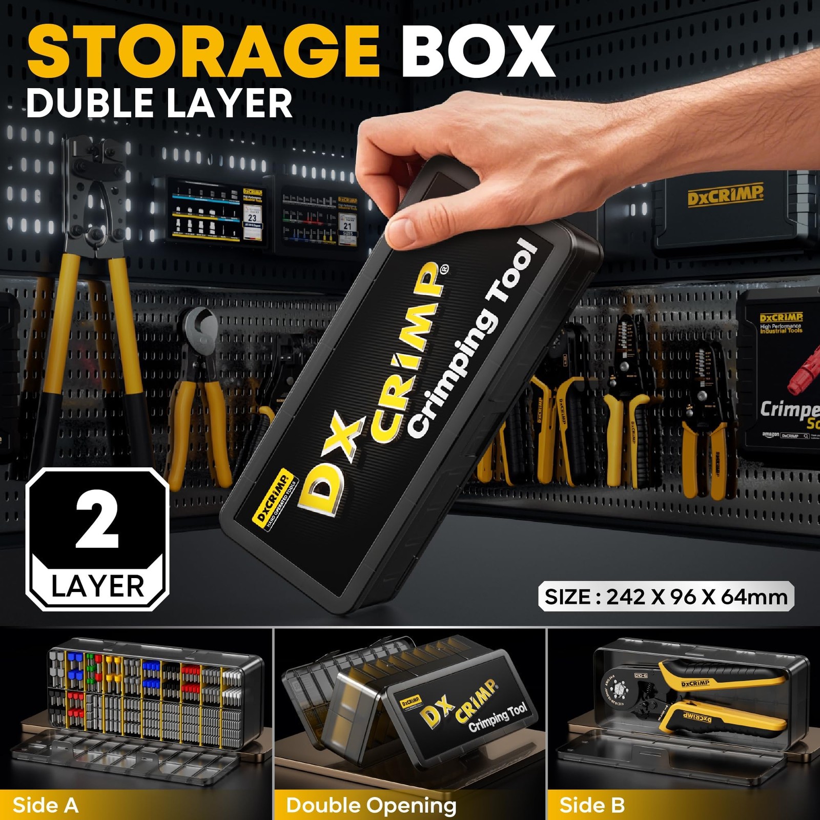 DXCRIMP 24-8 AWG Ferrule Crimping Tool Kit