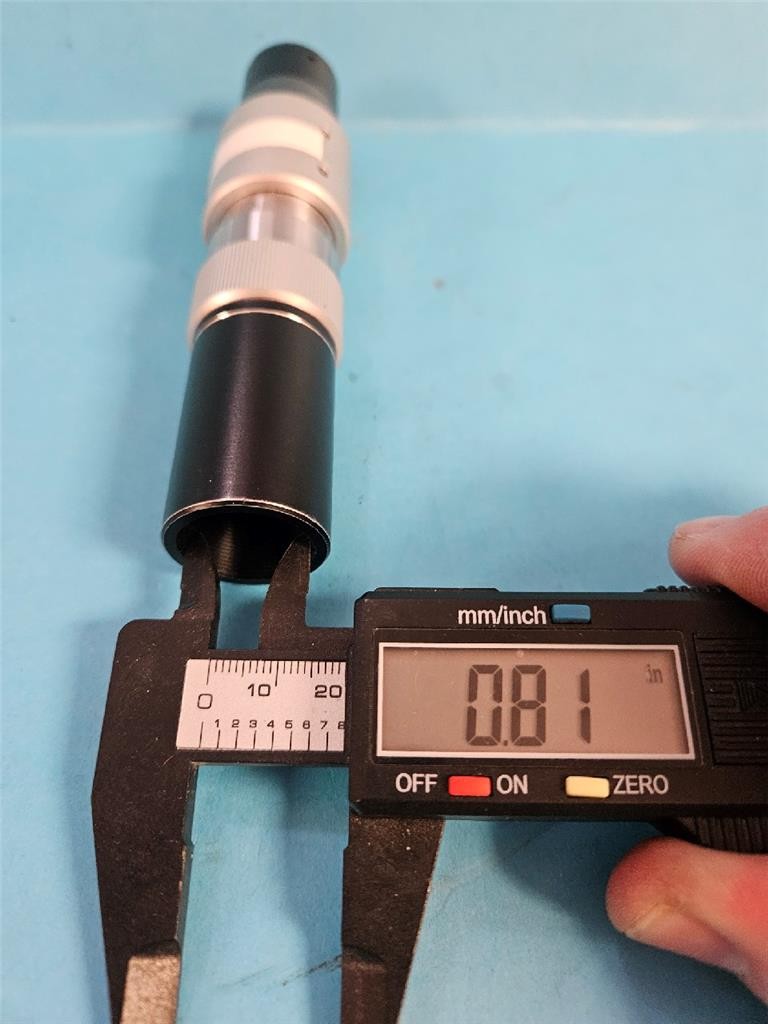 VIDEO MEIJI MICROSCOPE CAMERA ADAPTER 0.7X LENS TUBE REPLACEMENT PART