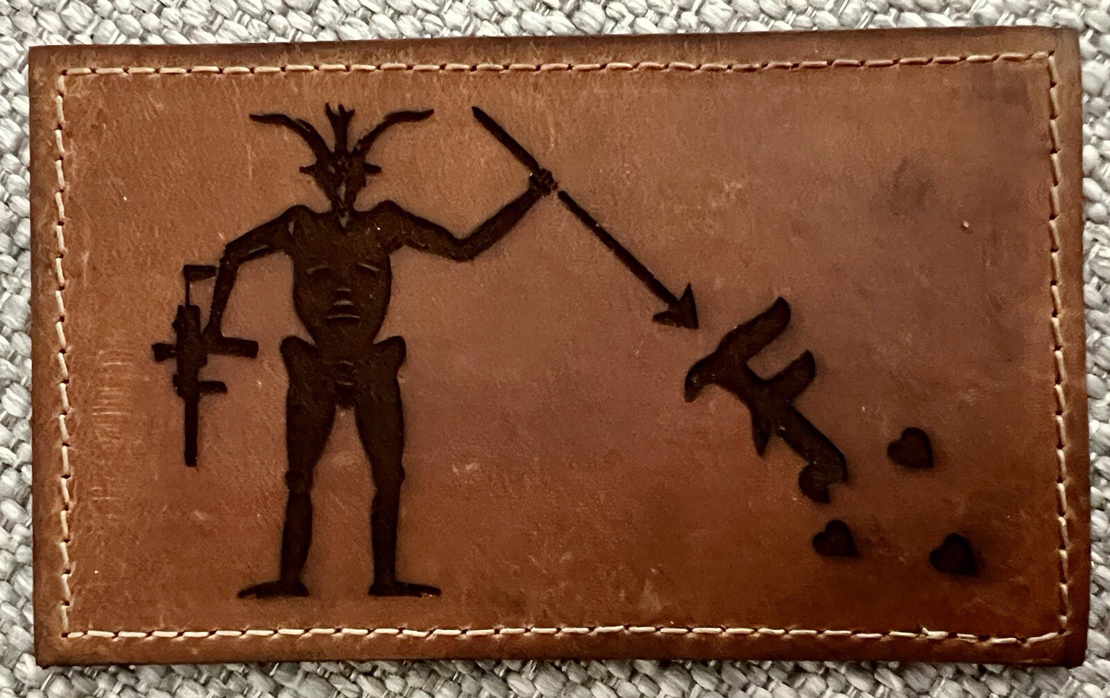 Forward Observations FOG x Bald Bros. “Blackbeard” XL Leather Patch