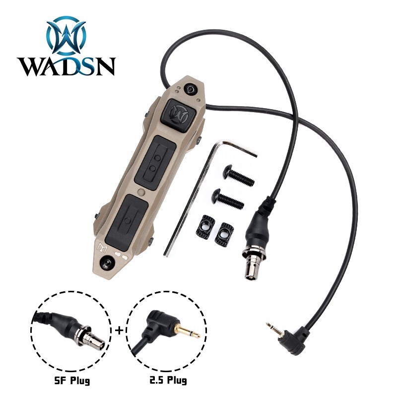 WADSN Hunting Scout Light Pressure Switch Remote Dual Function Button NewUpgrade