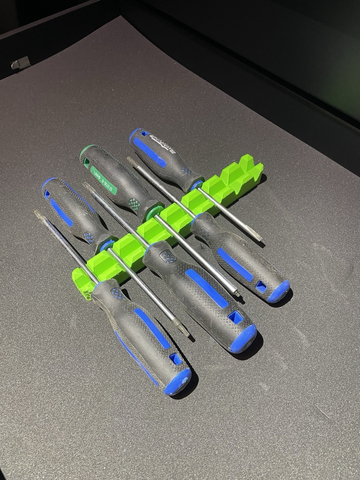 Magnetic Screwdriver Organizer