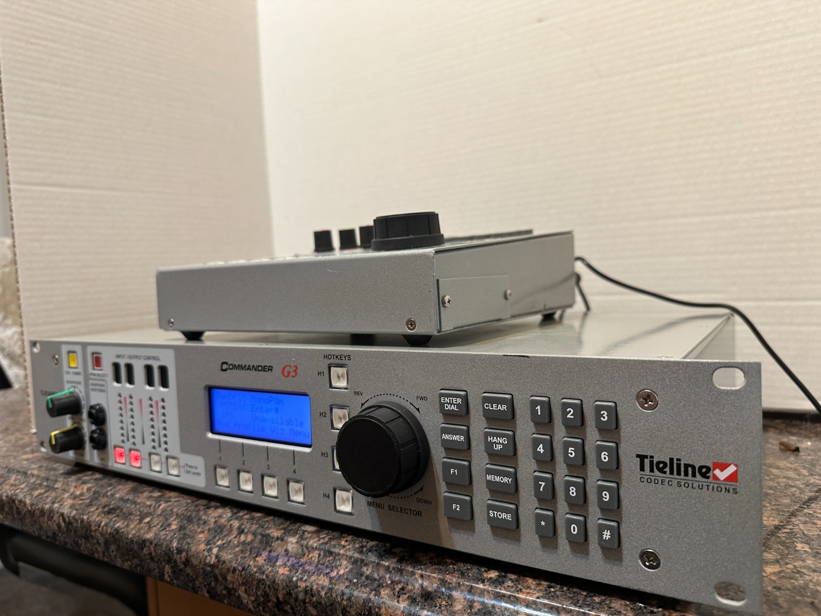 Tieline Commander G3 IP POTS Rack and Portable Broadcast Audio Codec.