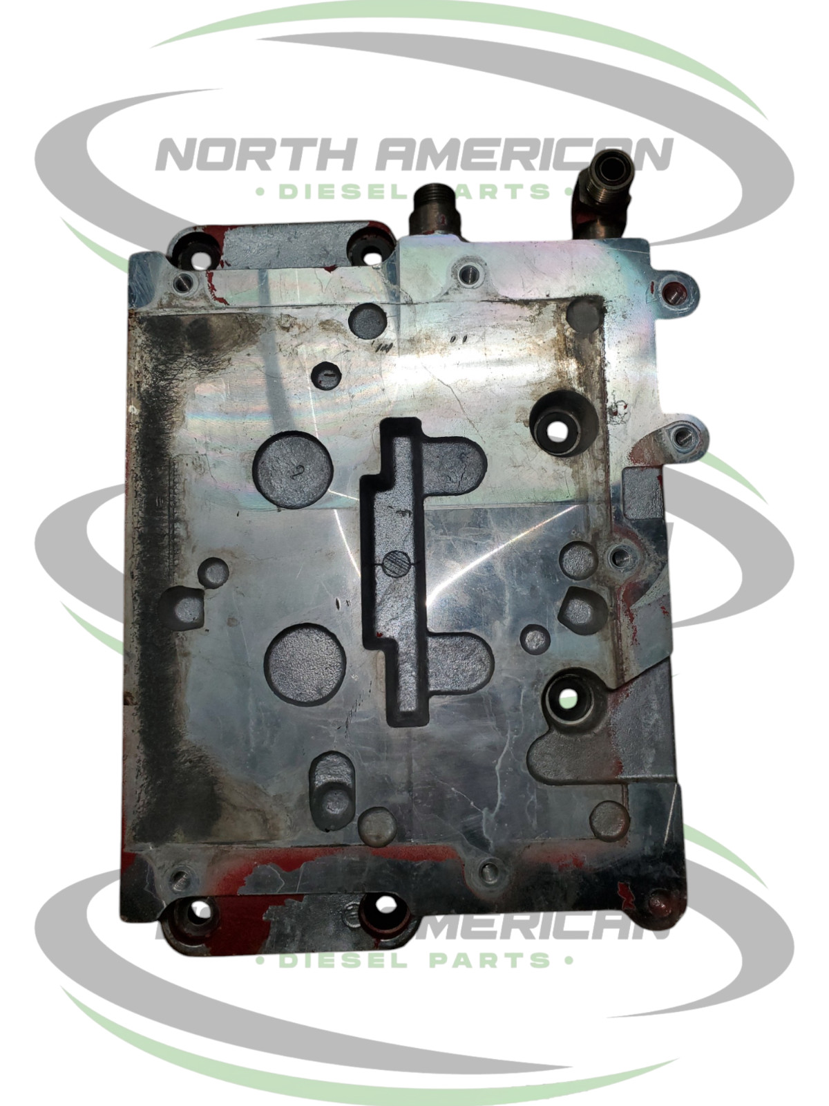 Used Cummins ISM ECM Cooling Plate - 4076946