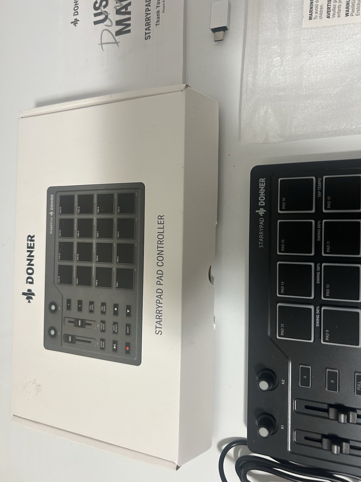 Donner MIDI Pad Beat Maker Machine Professional With Software | STARRYPAD