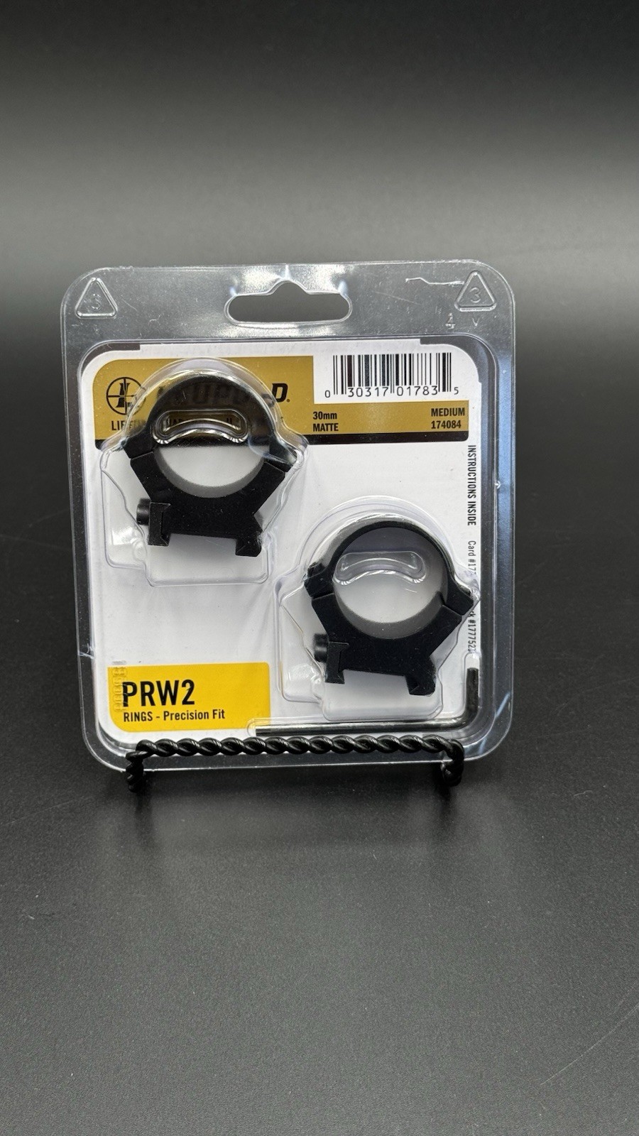 Leupold PRW2 Precision Fit Scope Rings Matte Medium 174084 - NEW