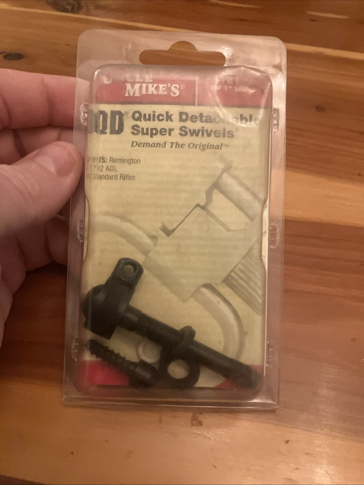 Uncle Mikes QD Quick Detach Super Swivel Kit Remington 742 For 1” Slings 1181-2