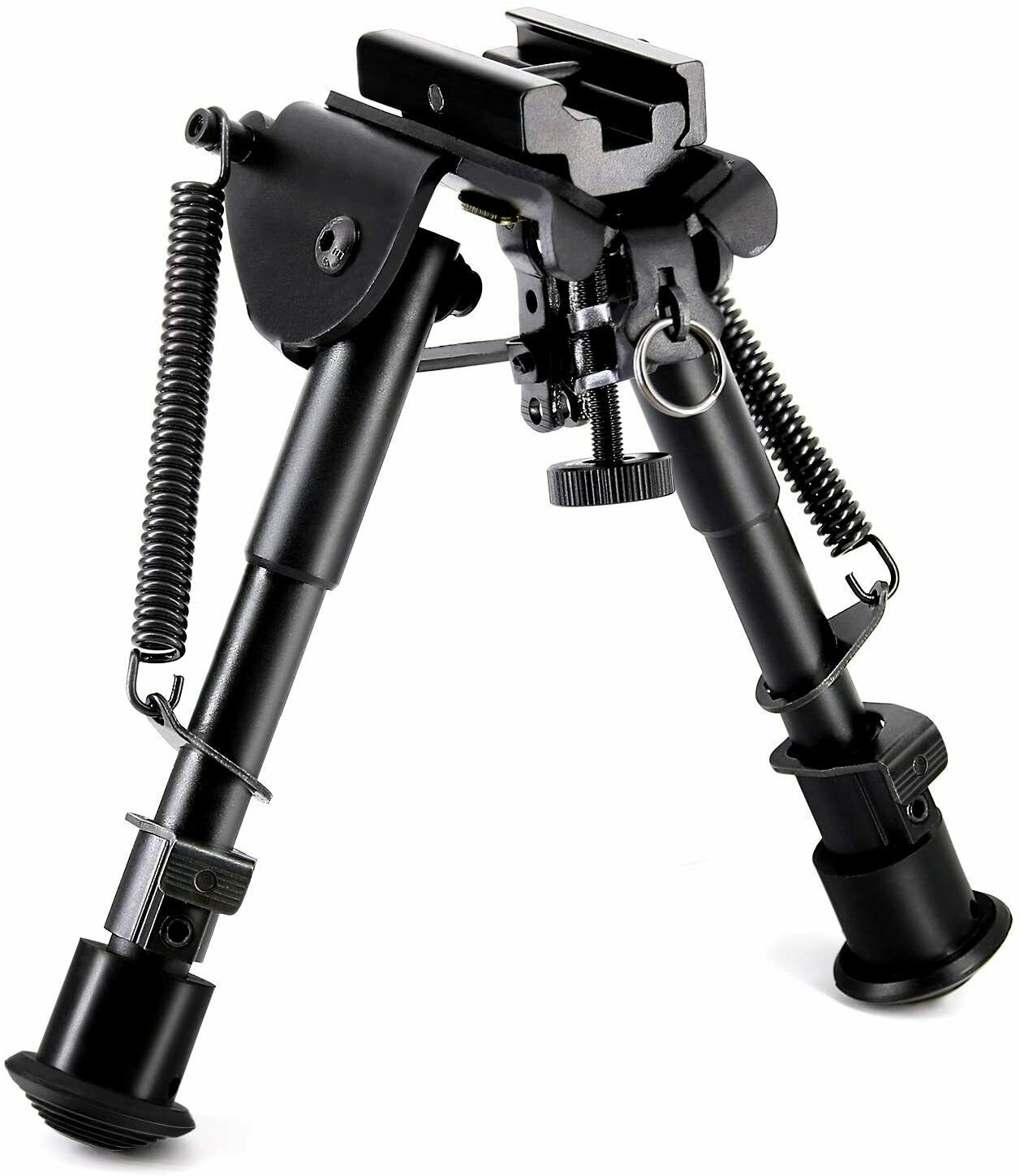 9-13'' Hunting Rifle Alloy Bipod Spring Return with Picatinny Rail Mount Adapter