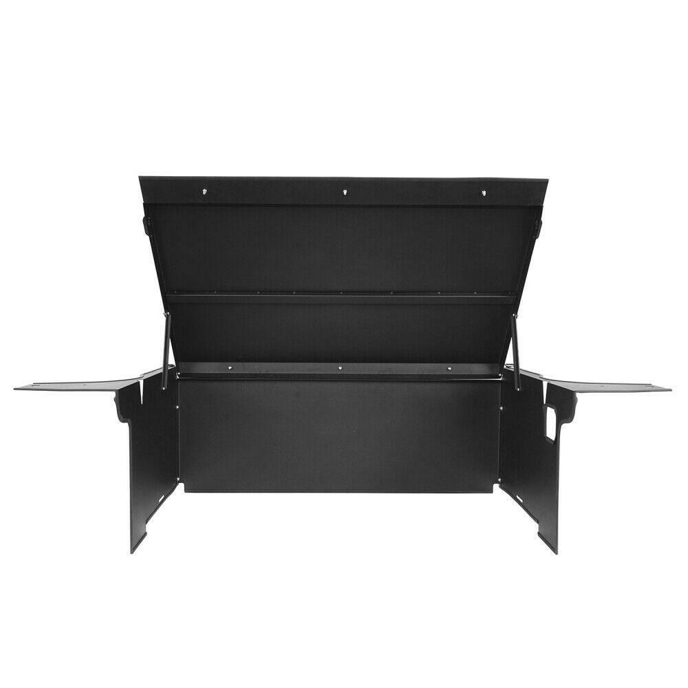 Steel Lockable Storage Security Deck Enclosure Fit Jeep Wrangler JK 2015-2018