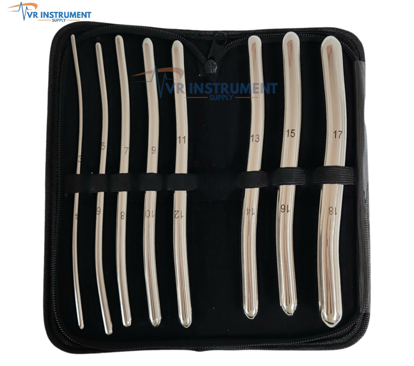 Hegar Dilator Sounds Set 7.5" Double Ended Instrument (Hegar Dilator Set of 8)