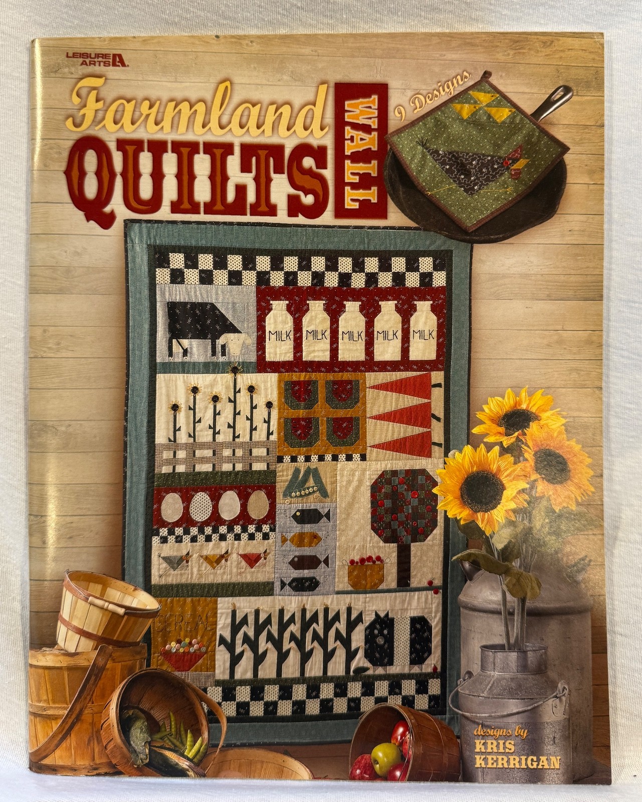Farmland Quilts - 9 Designs by Kris Kerrigan Quilt Patterns - Leisure Arts
