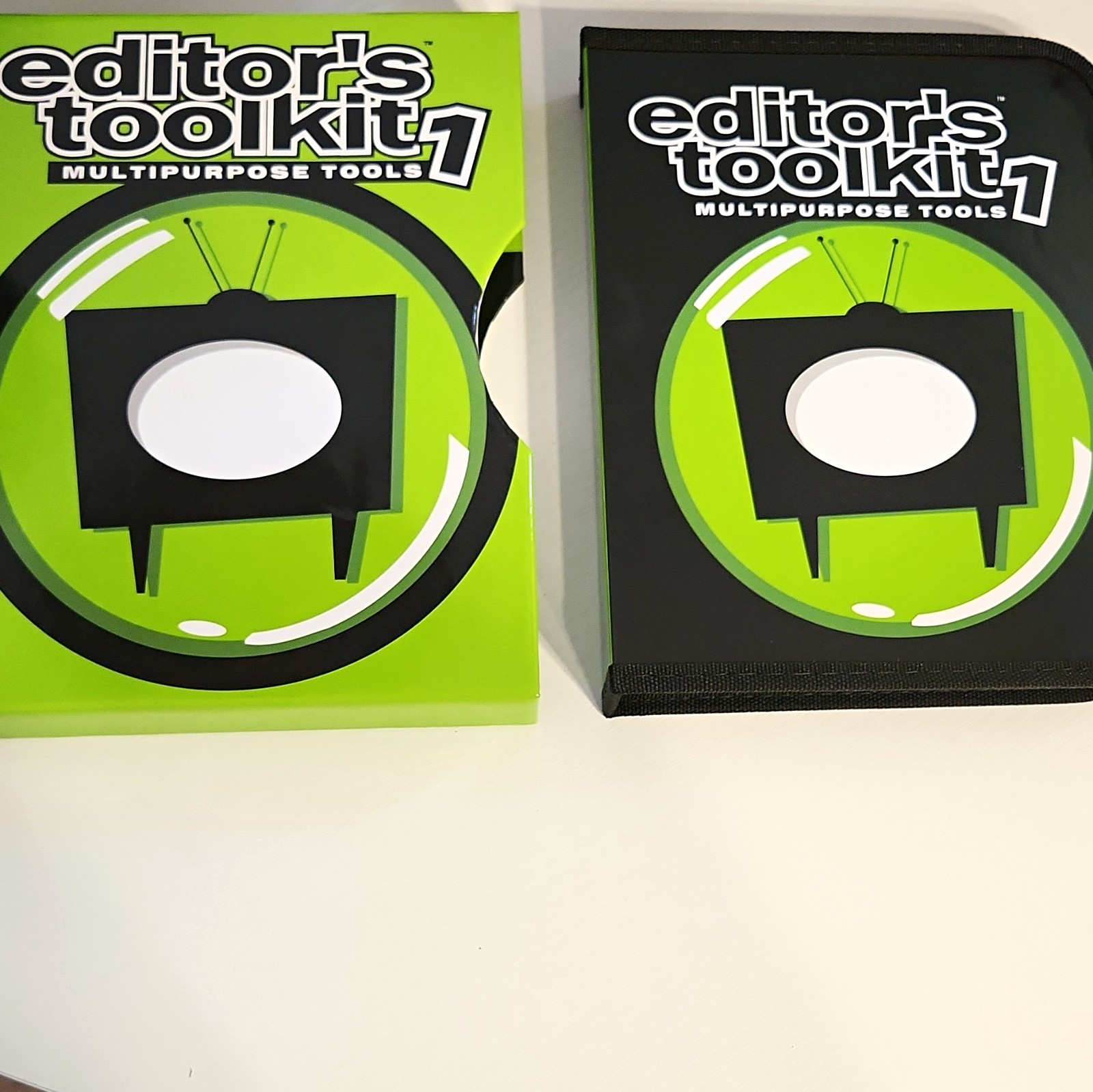 Digital Juice Editor's Toolkit 1 Multimedia Tools CD Set w/ Case & Visual Index