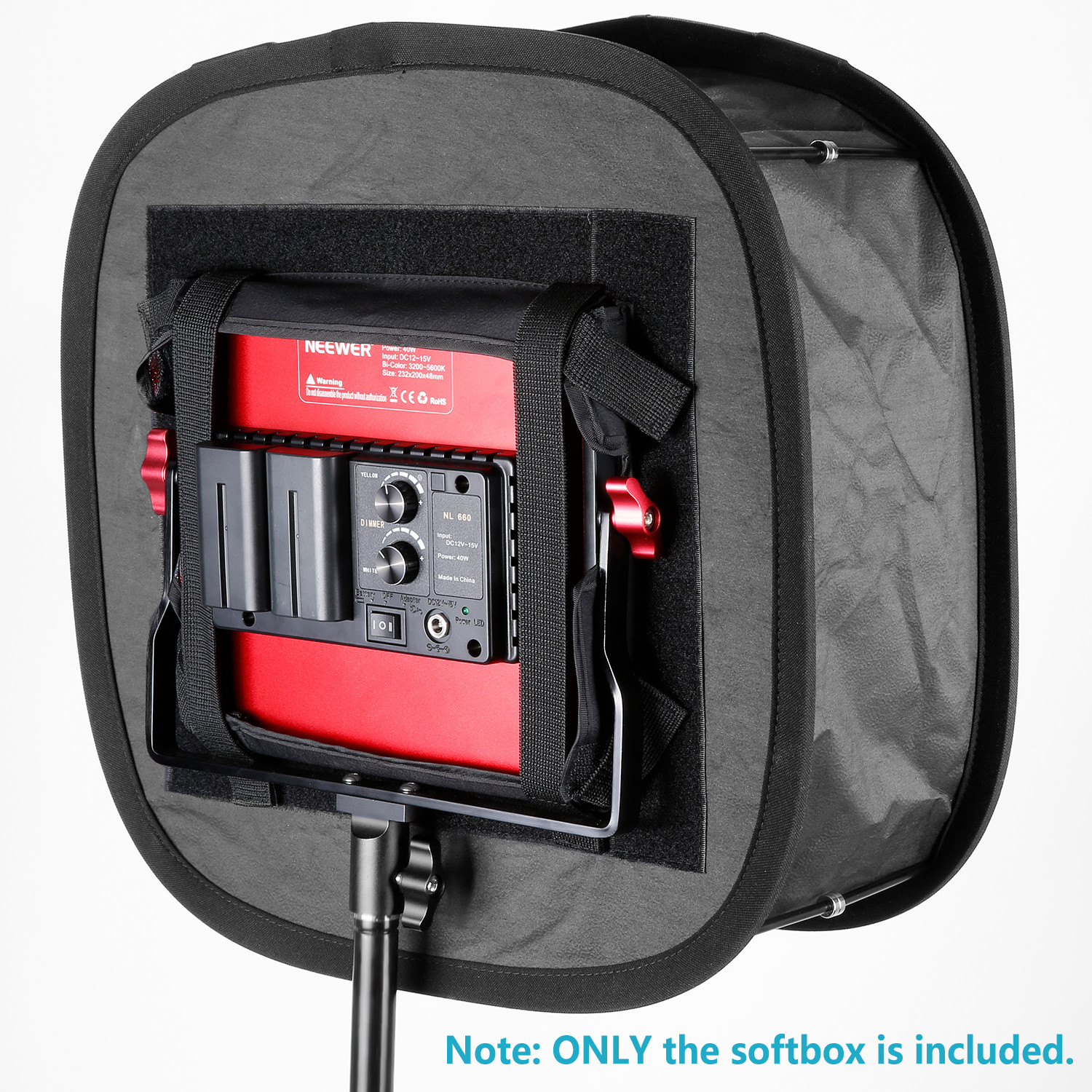 Neewer Studio Collapsible Softbox Diffuser for 660 LED Panel with Carrying Bag
