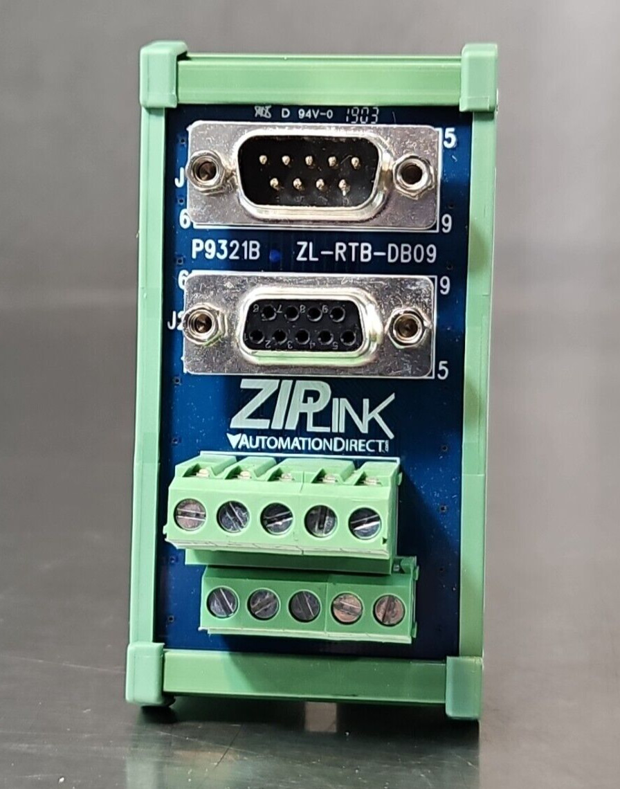ZipLink ZL-RTB-DB09 Remote Termination Block Loc3E28