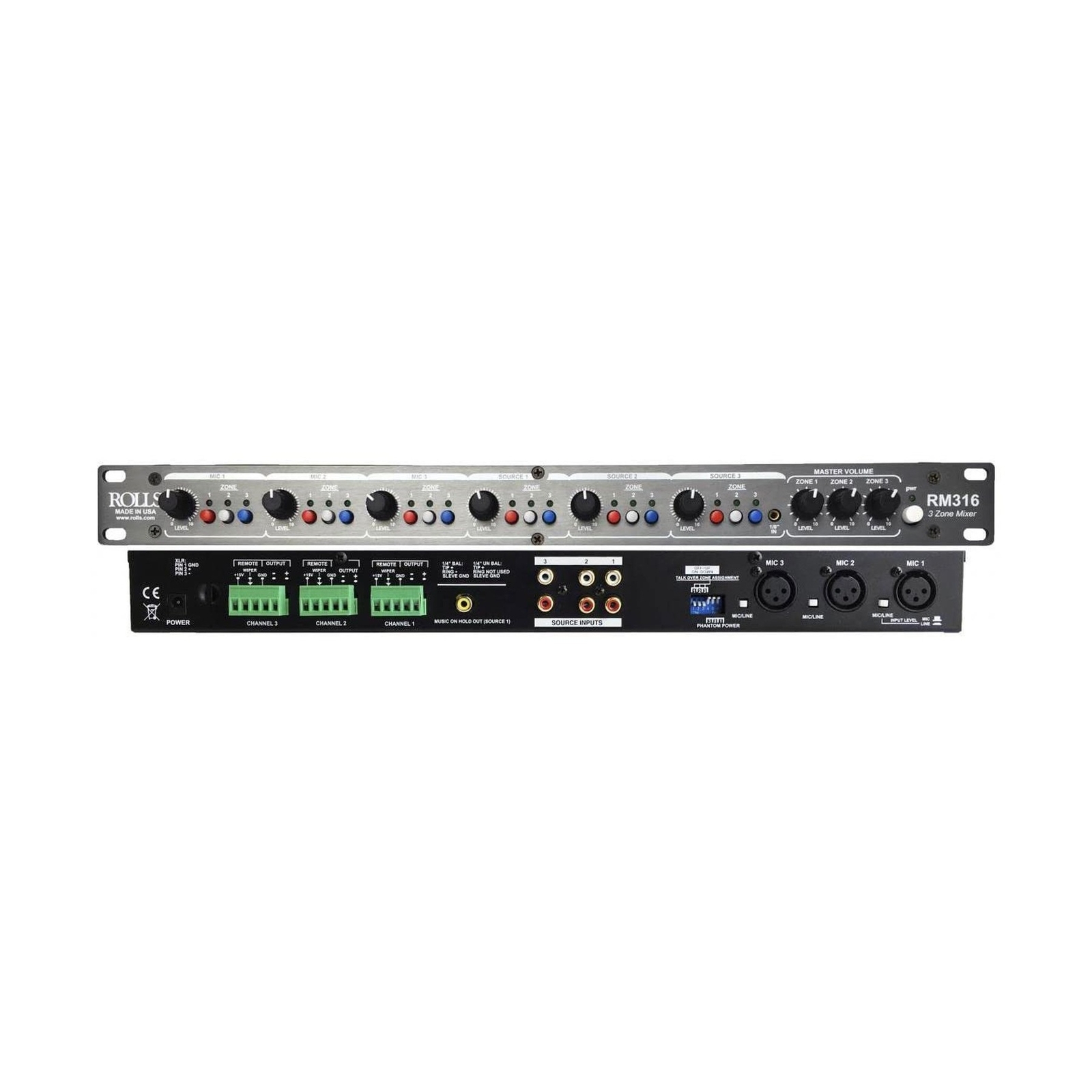 rolls, 4 DJ Mixer, 3.5 mm