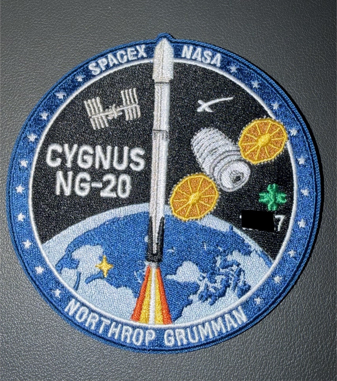 CYGNUS NG-21 SPACEX NASA ISS RESUPPLY SATELLITE Authentic Employee PATCH