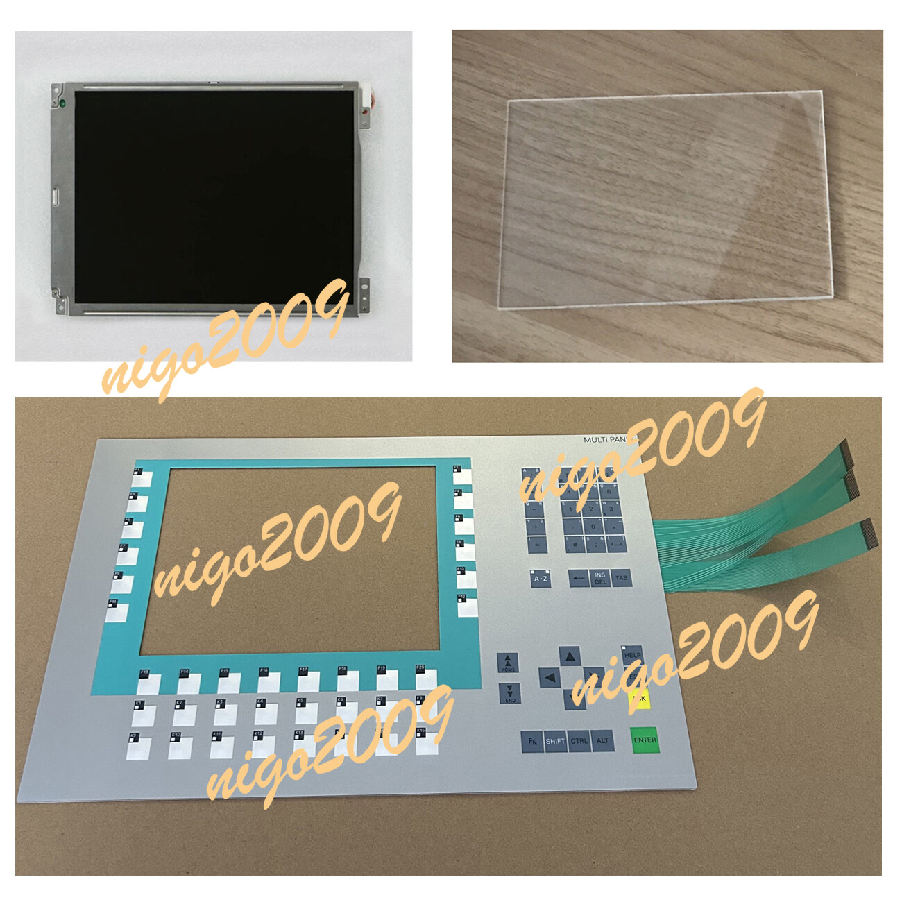 For MP277 10" Key 6AV6 643-0DD01-1AX0 6AV6643-0DD01-1AX0 Glass Panel Membane LCD