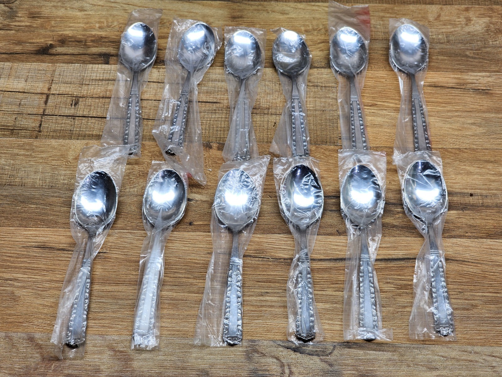 Oneida Northland Surf Club Stainless Teaspoons 12 Piece New