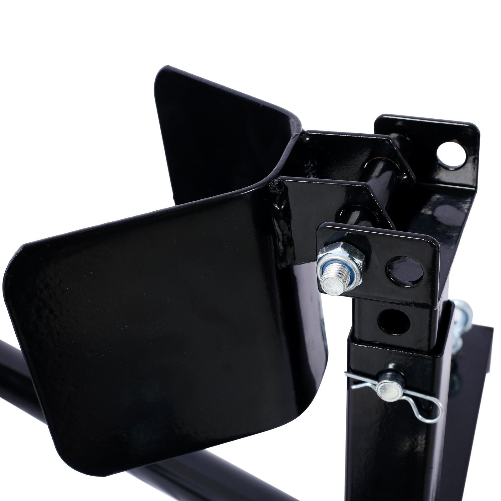 Motorcycle Front Tire Chock for 17"-21" Wheels Locking Adjusting Stand