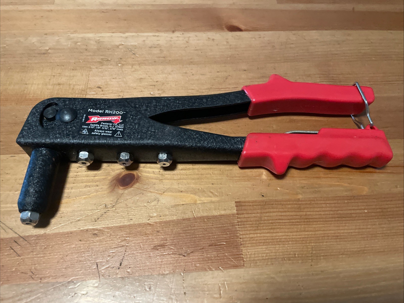 Arrow Model RH200 Fastener Pop Riveter Rivet Gun 4 Sizes