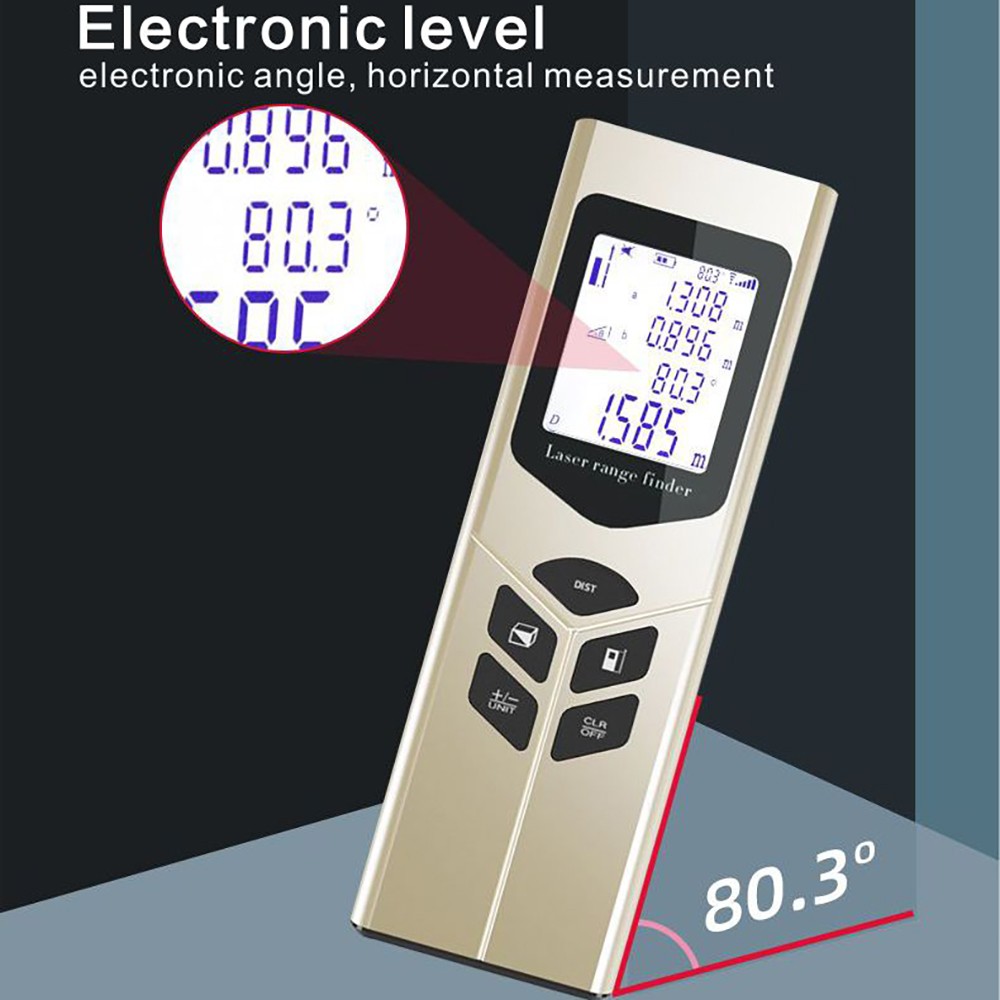 60M Laser Range Finder Handheld Mini Distance Meter60M Digital Laser Rangefinder