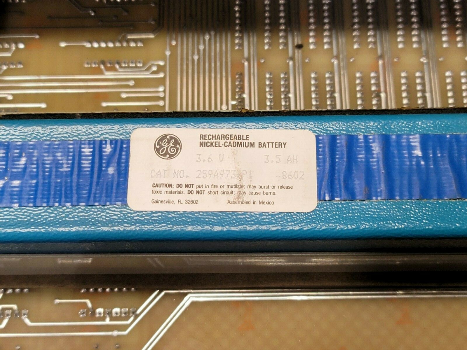GENERAL ELECTRIC CR445MM024 SOLID STATE MEMORY 4K BOARD