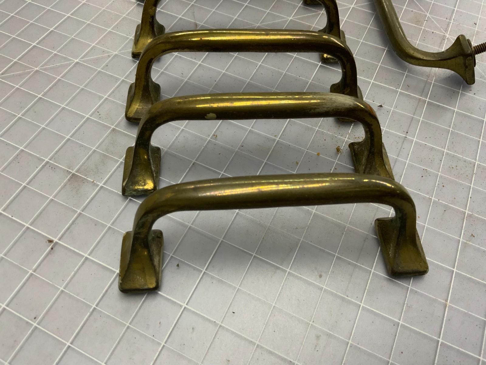 Vintage Brass Drawer Pulls