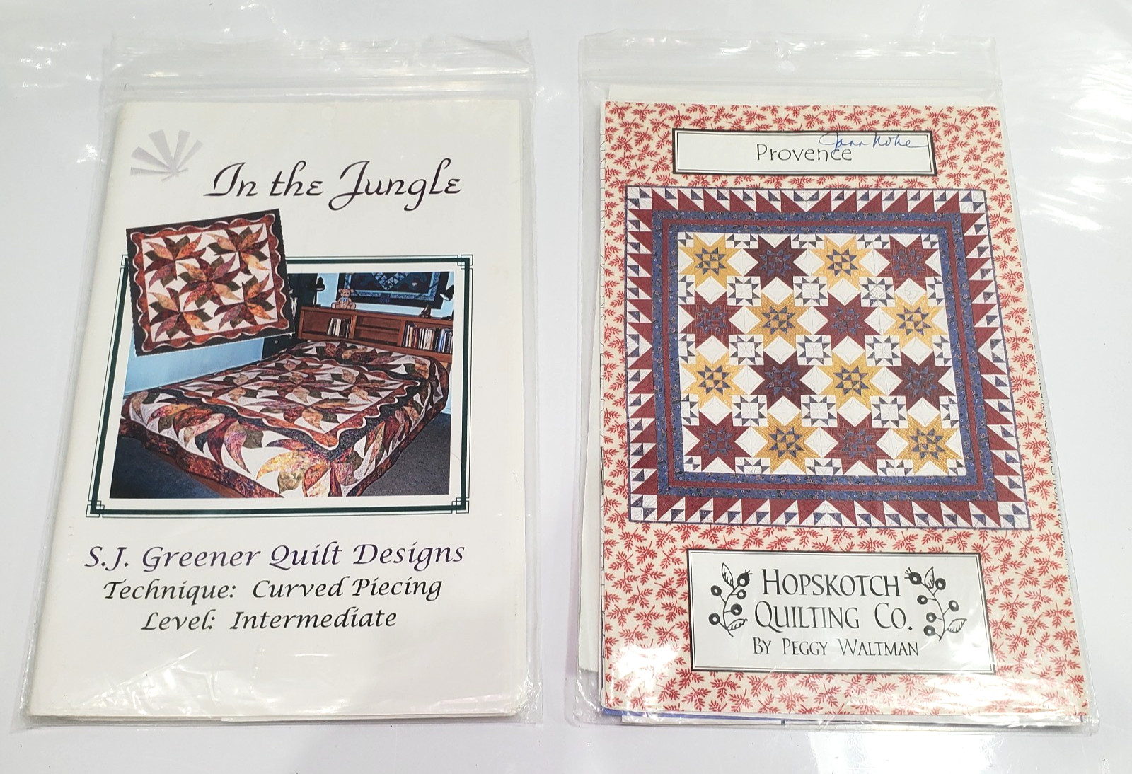 Lot of 8 Quilt Patterns Assorted Patterns and Themes