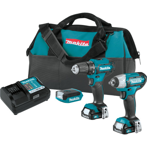 Makita CT326 12V max CXT Li‑Ion 3‑Pc. Combo Kit (1.5Ah) NEW in BOX