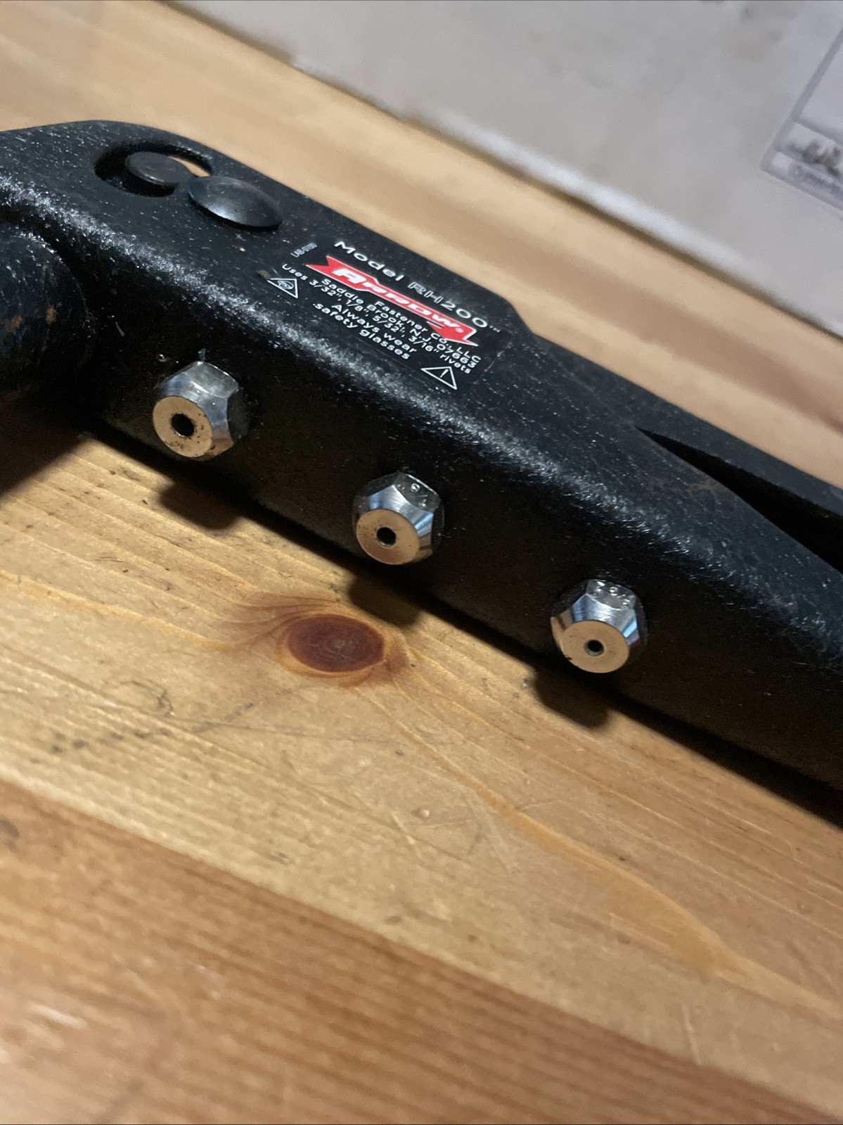 Arrow Model RH200 Fastener Pop Riveter Rivet Gun 4 Sizes