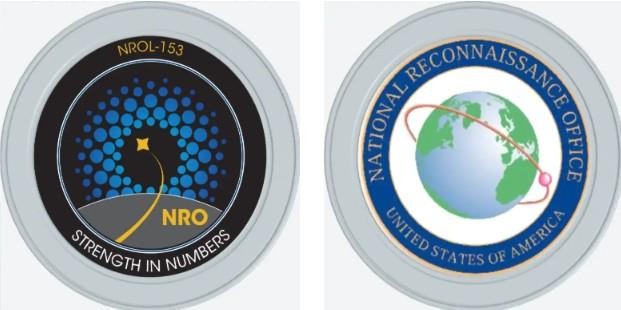 NROL-153 SATELLITE VEHICLE SPACE MISSION TOKEN MEDALLION COIN ORIGINAL