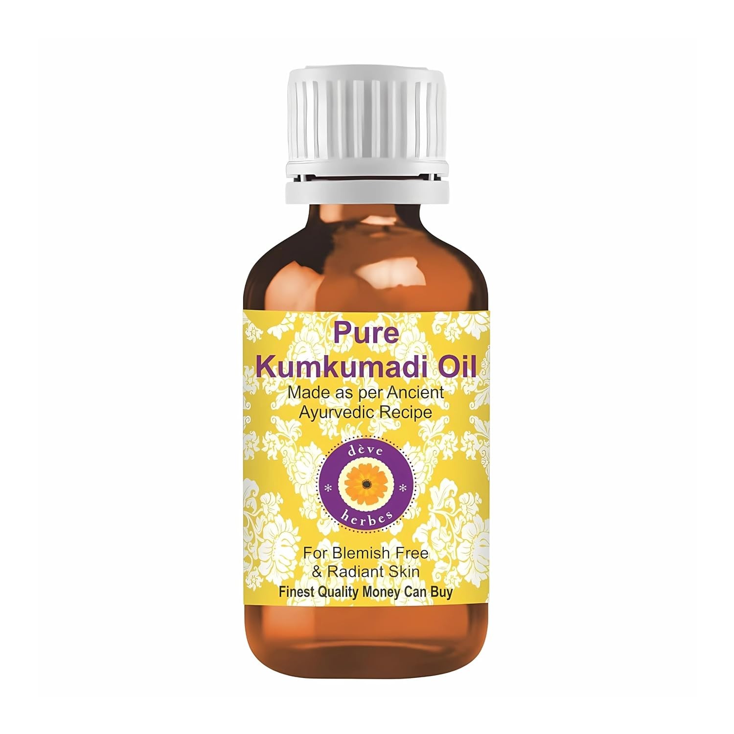 Deve Herbes Pure Kumkumadi Oil For All Skin Types, 100ml
