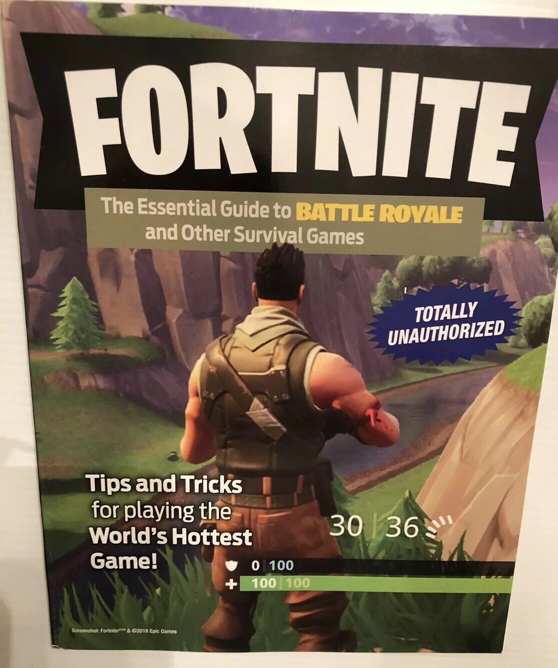 Fortnite The Essential Guide to BATTLE ROYALE by Triumph Books UNAUTHORIZED!!