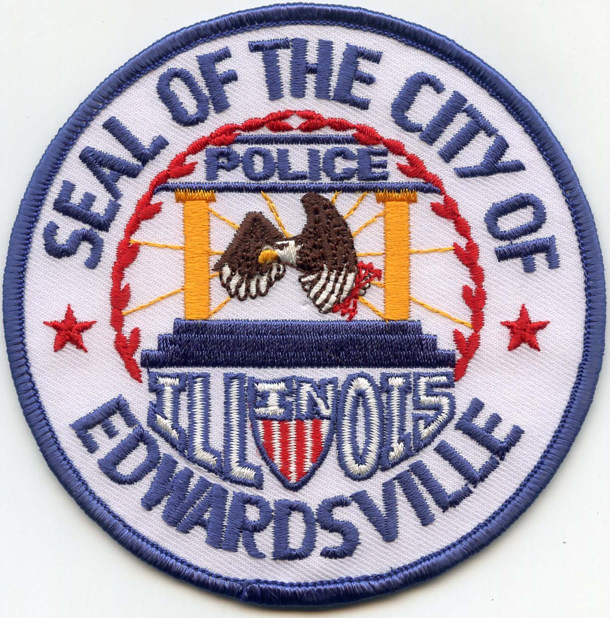 EDWARDSVILLE ILLINOIS IL POLICE PATCH
